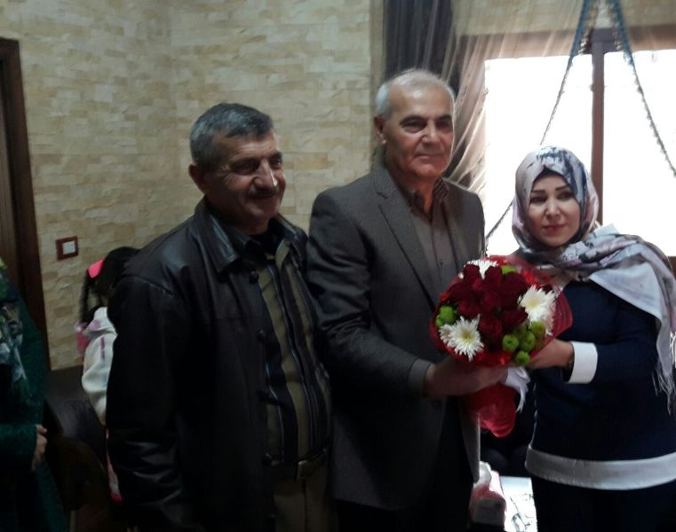 تكريم مدير مدرسة الطيبة الرسمية الاستاذ المربي عبد الله عطوي